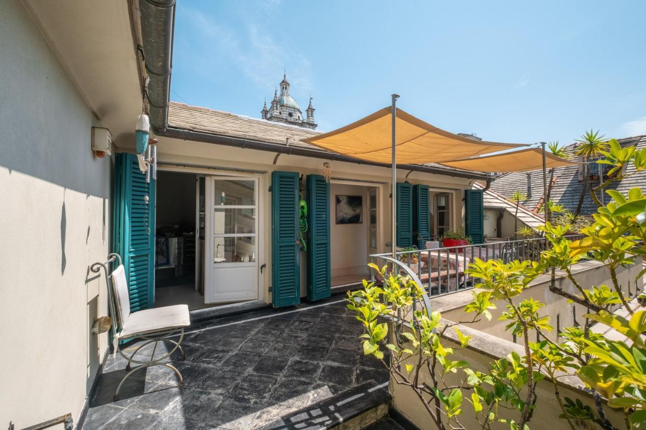 热那亚Attico Palazzo Giustiniani住宿加早餐旅馆 外观 照片