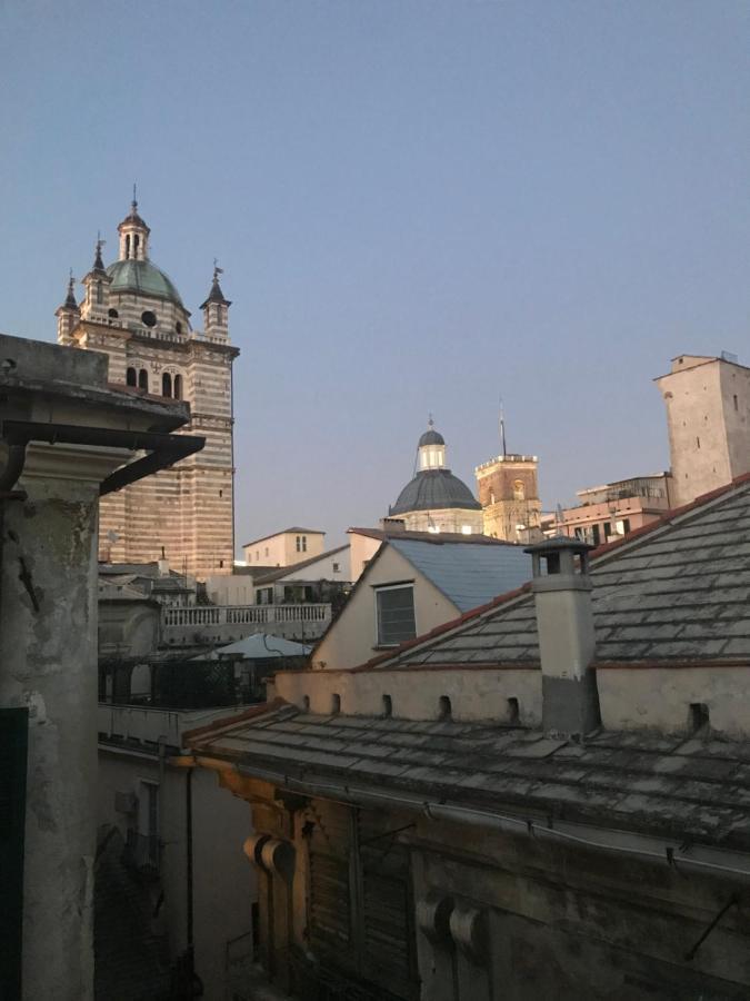热那亚Attico Palazzo Giustiniani住宿加早餐旅馆 外观 照片