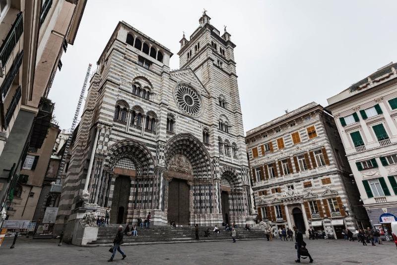 热那亚Attico Palazzo Giustiniani住宿加早餐旅馆 外观 照片