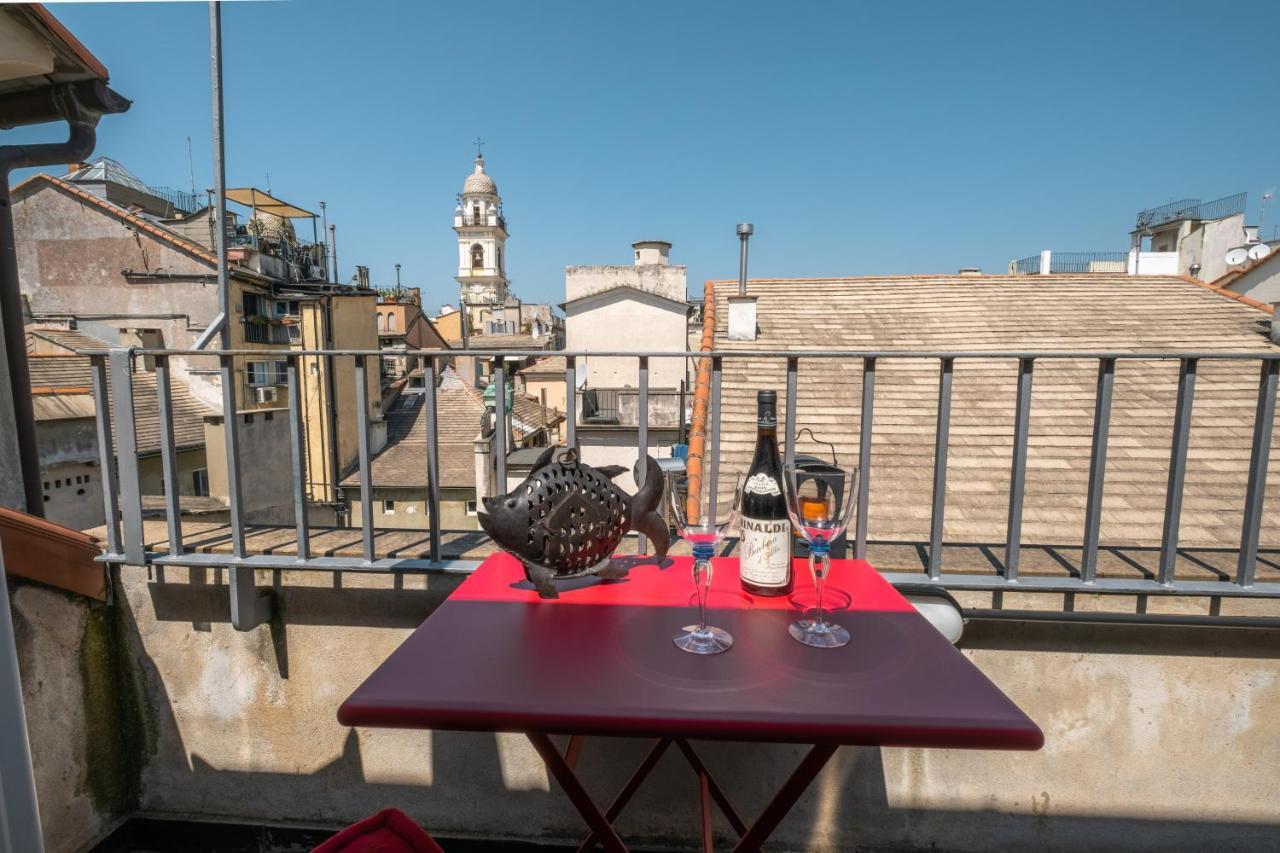 热那亚Attico Palazzo Giustiniani住宿加早餐旅馆 外观 照片